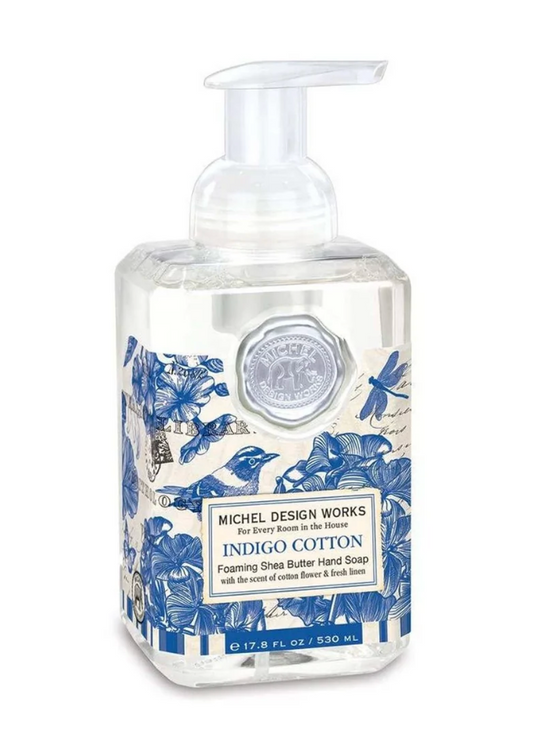 Michel Design Works Indigo Cotton skummende håndsåpe