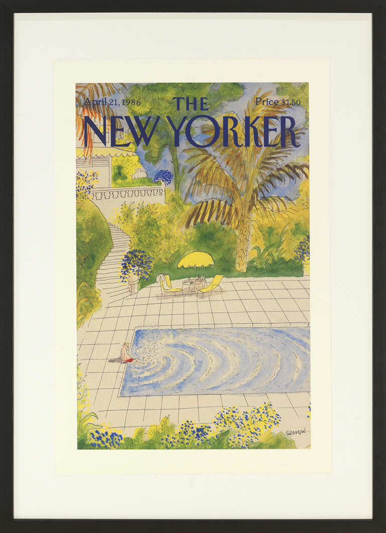 The New Yorker : Sempé Villa
