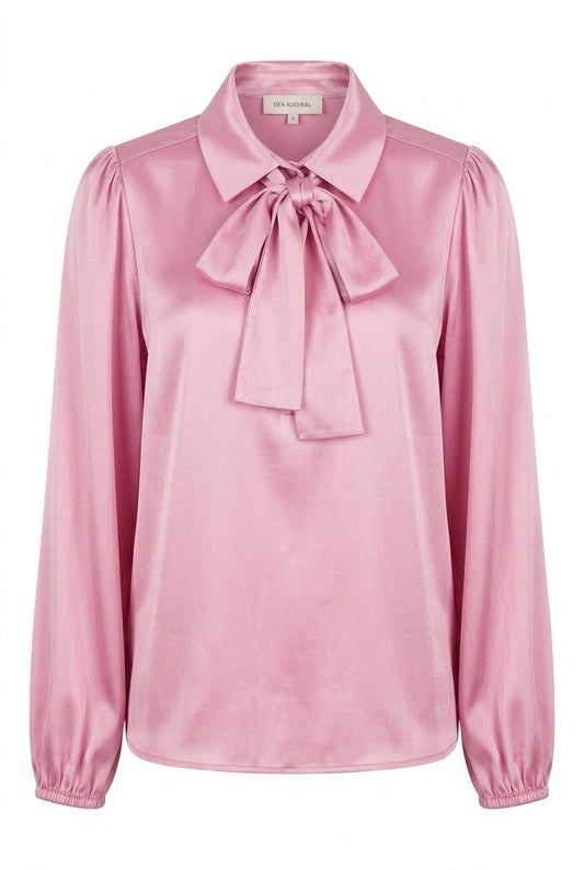 Annabelle silkebluse Rosa