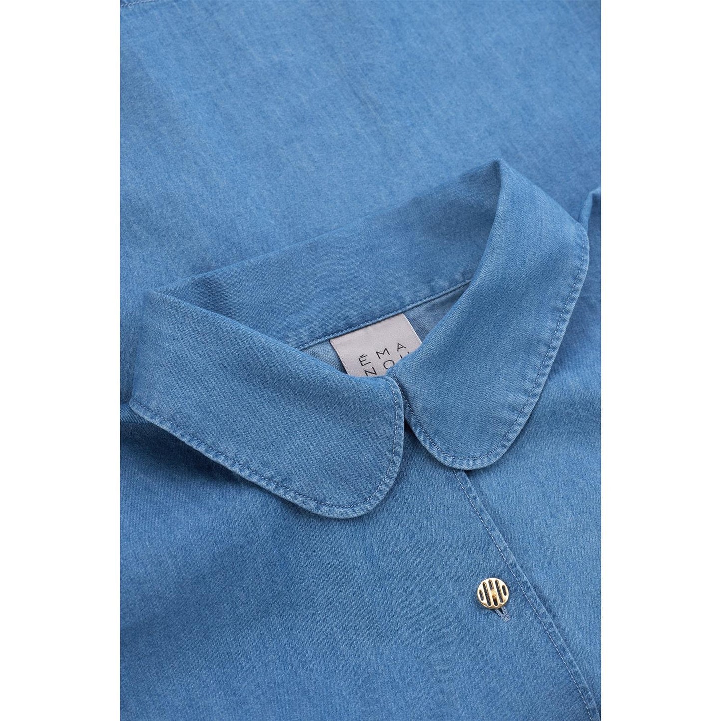Ema Nou Daria French Placket Blå