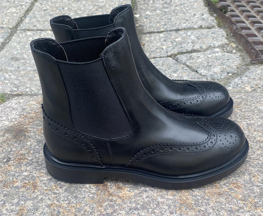 Laura Bellariva Chelsea ankel boot Sorte - ZhosLaila