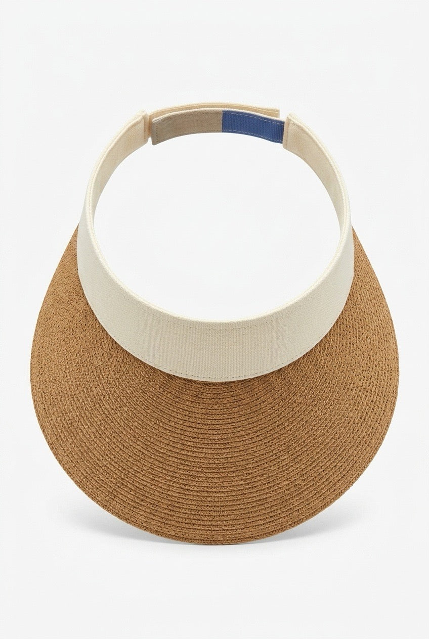 Visor Evy  off white/camel