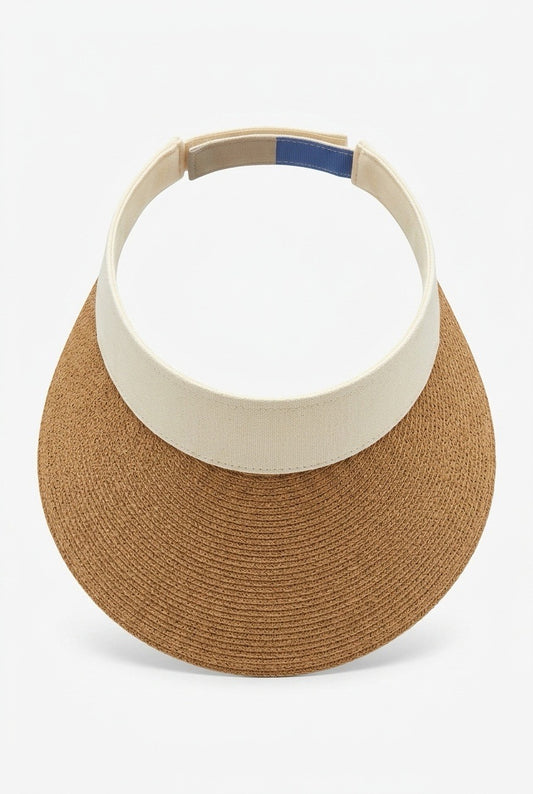 Visor Evy  off white/camel