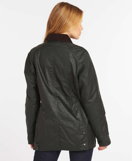 Barbour Beadnell Wax jakke Grønn