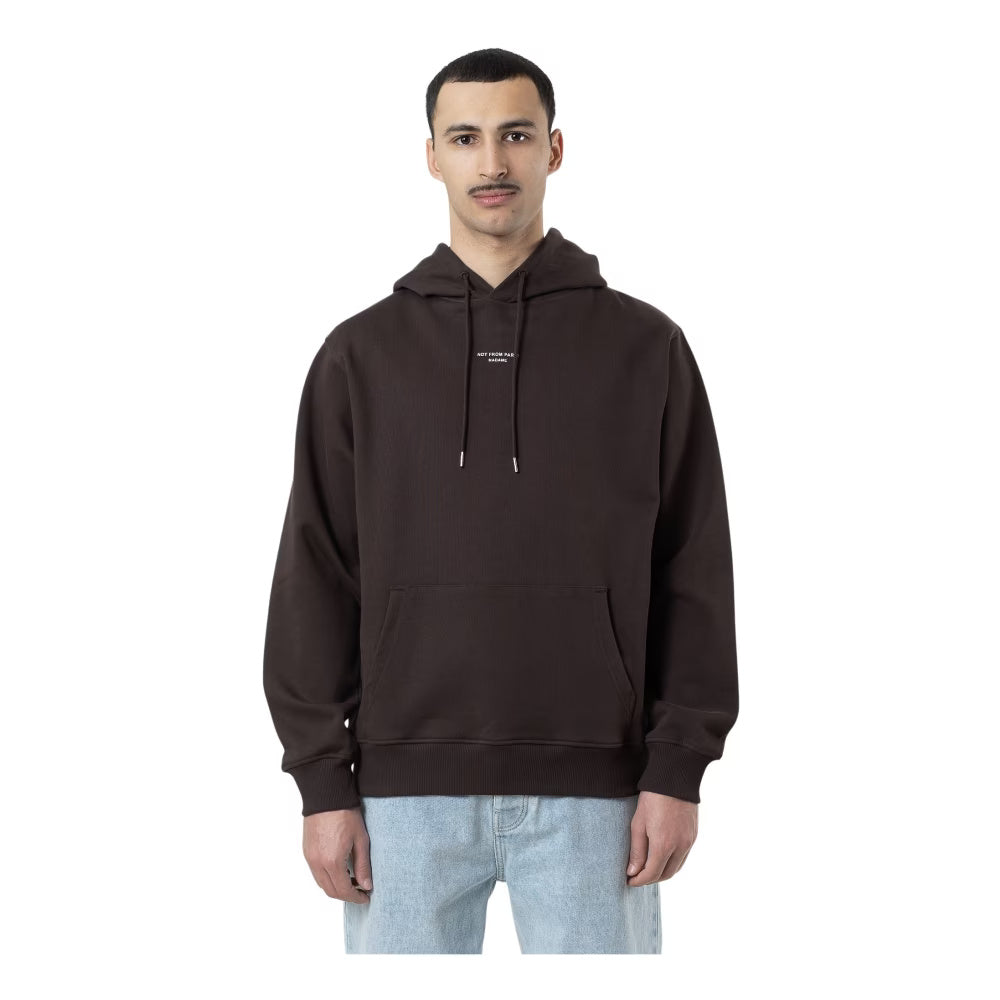 Drôle de Monsieur Le Hoodie Brun