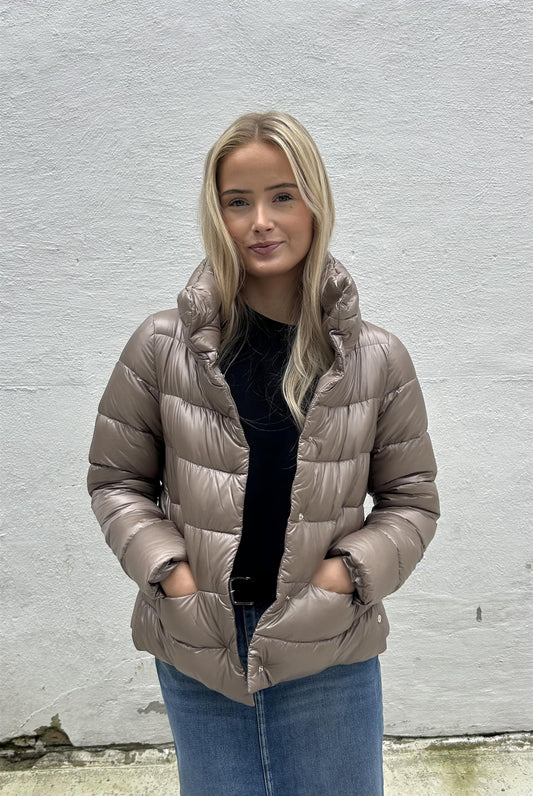 Herno Jakke A-fasong Beige - ZhosLaila