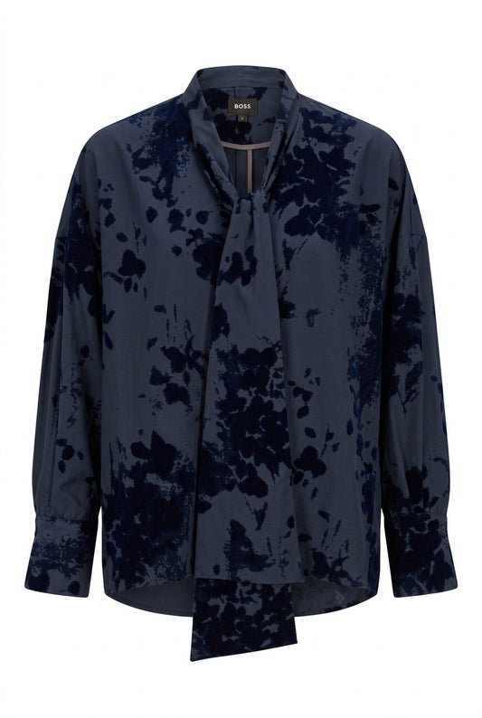 Rosso35 Kynance bluse Blå