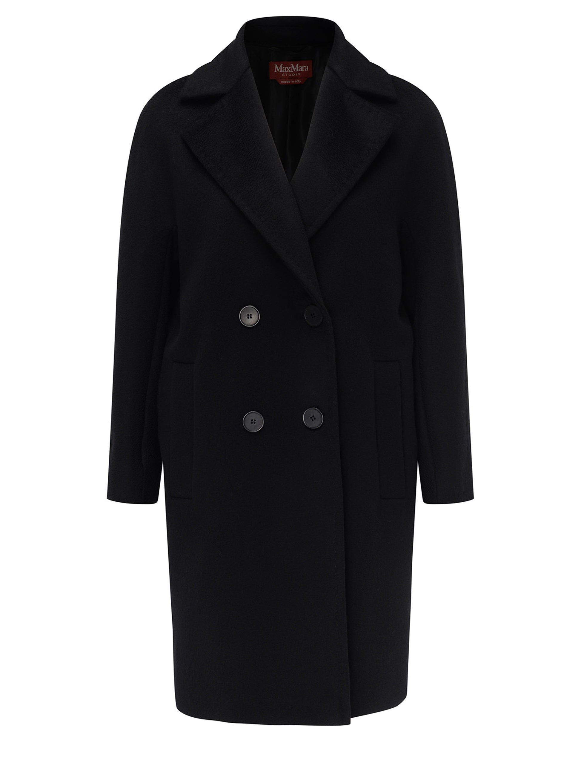 Max Mara Studio Agenda kåpe Sort - ZhosLaila