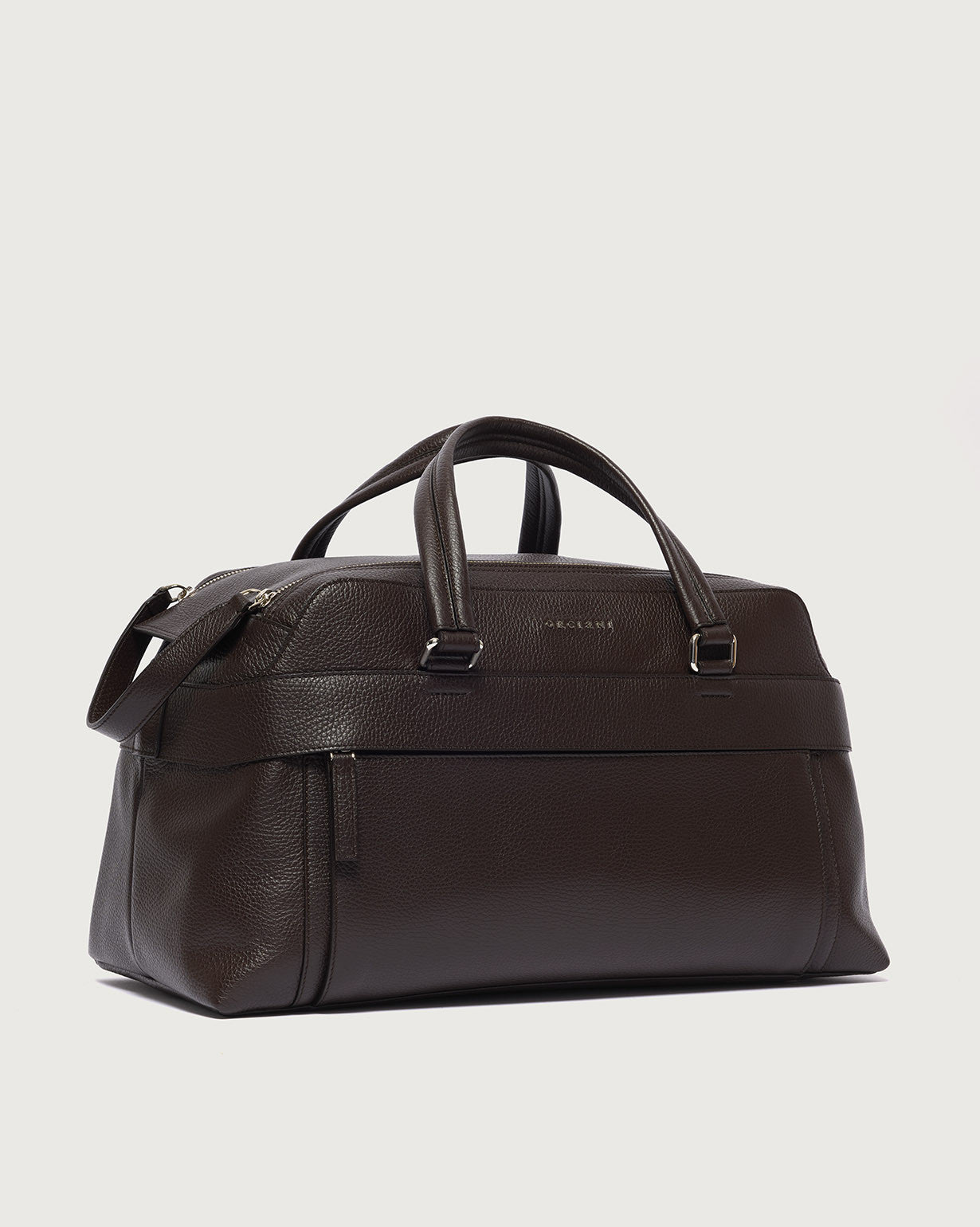 Orciani Duffle weekendbag i skinn