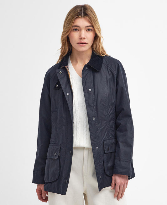 Barbour Beadnell® vokset jakke Blå