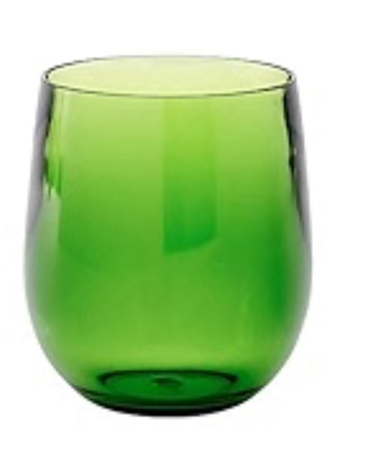 Acrylic tumbler emerald