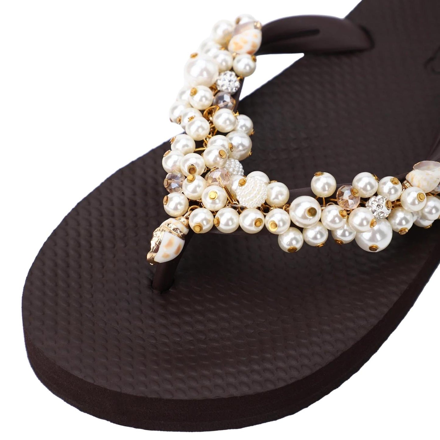 Moo`ilo Flip-flop Skall Brune