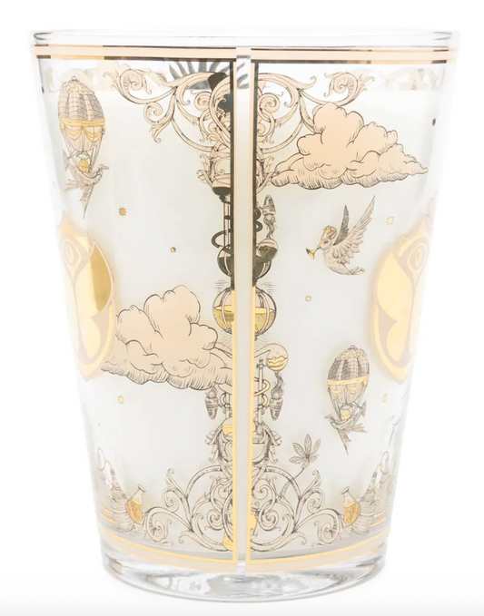 Baobab Tomorrowland Gold duftlys H:24cm - ZhosLaila