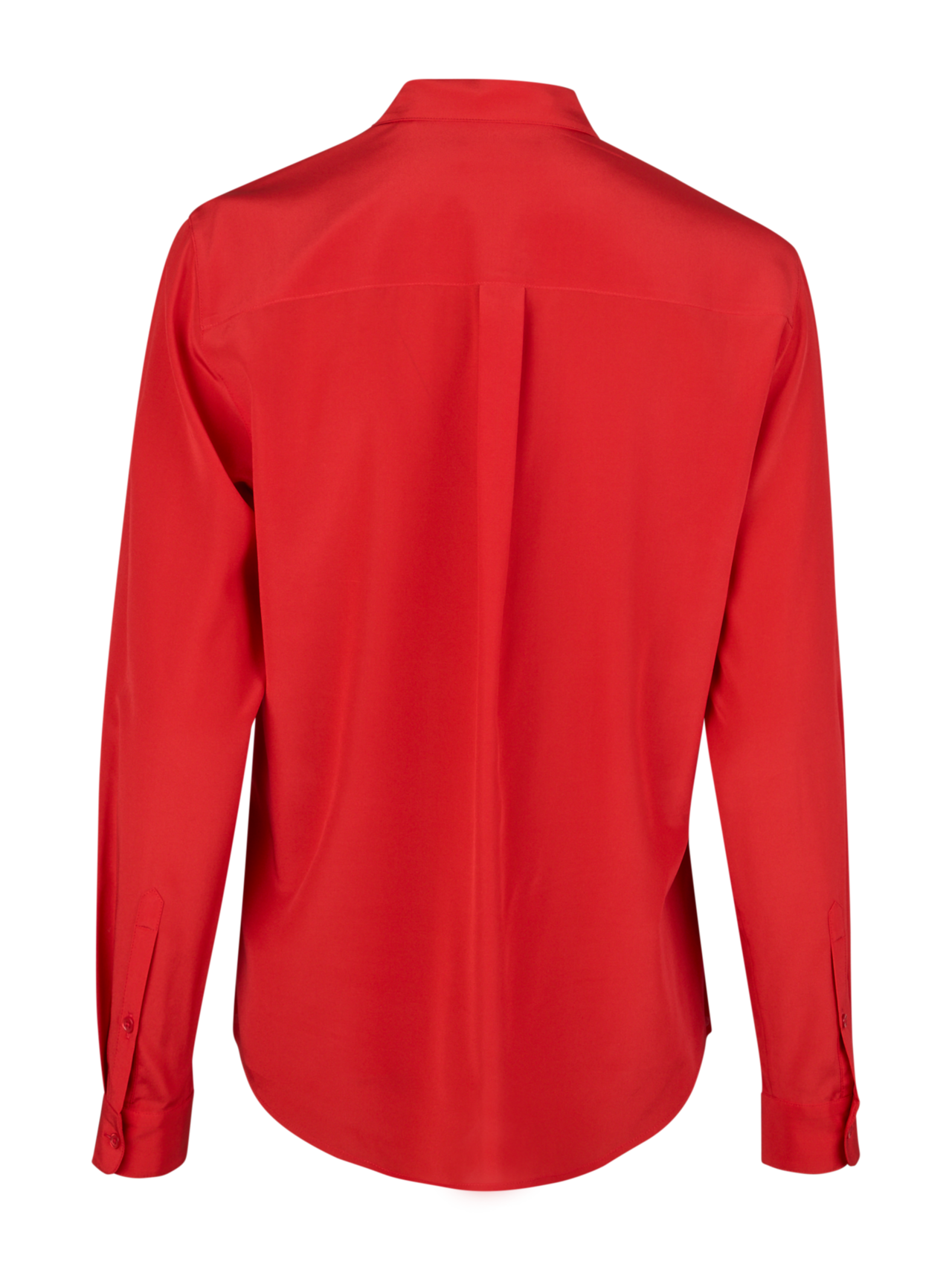 Kornelia rød silke stretch