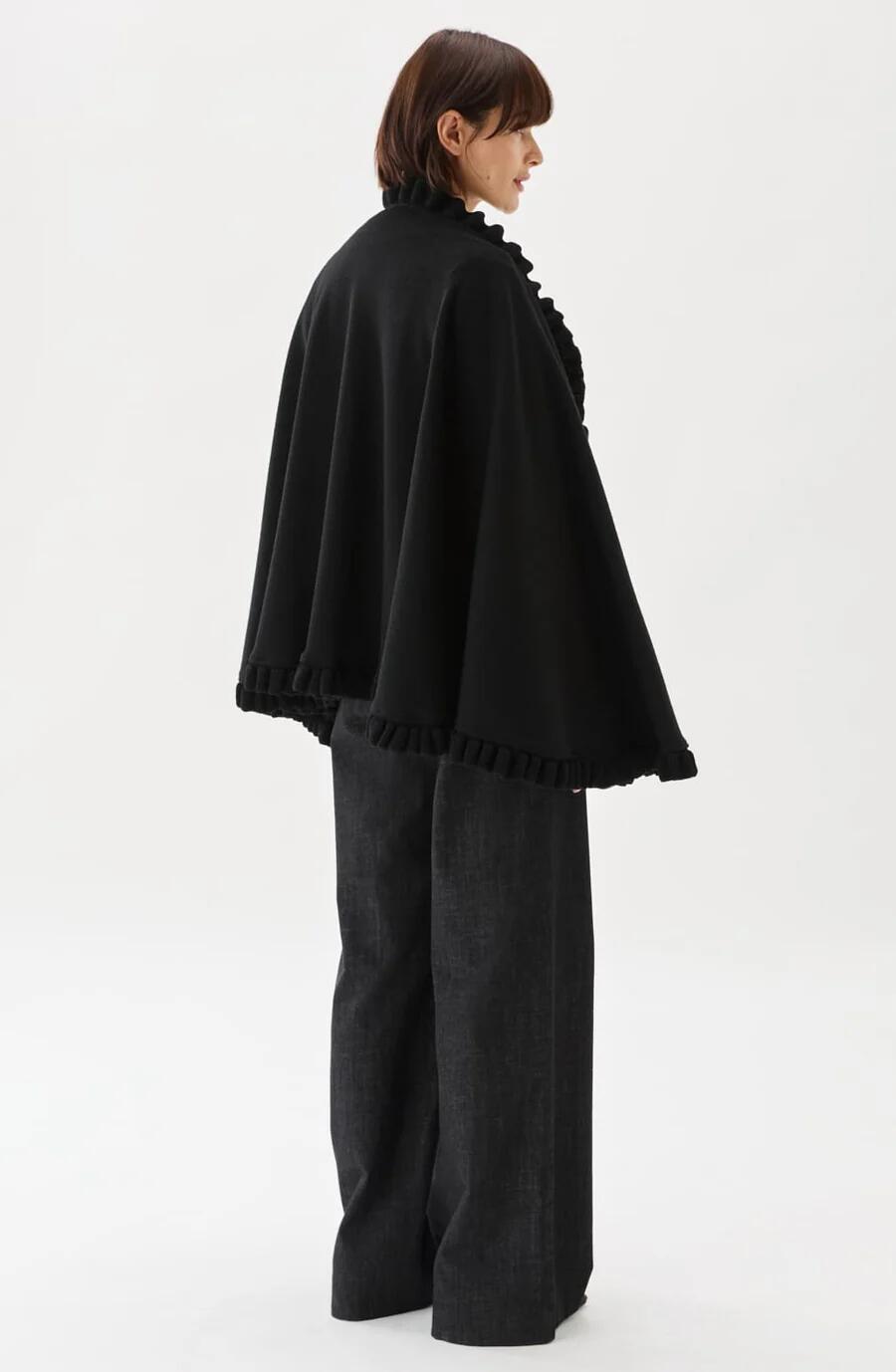 Busnel Silvia Strikket Cape Sort