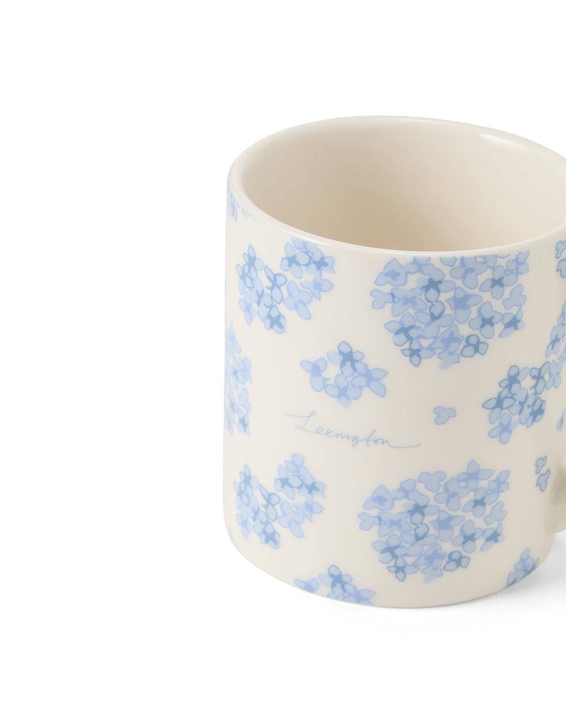 Lexington Home Blomsterkopp i steingods H:9,5cm Blå/hvit