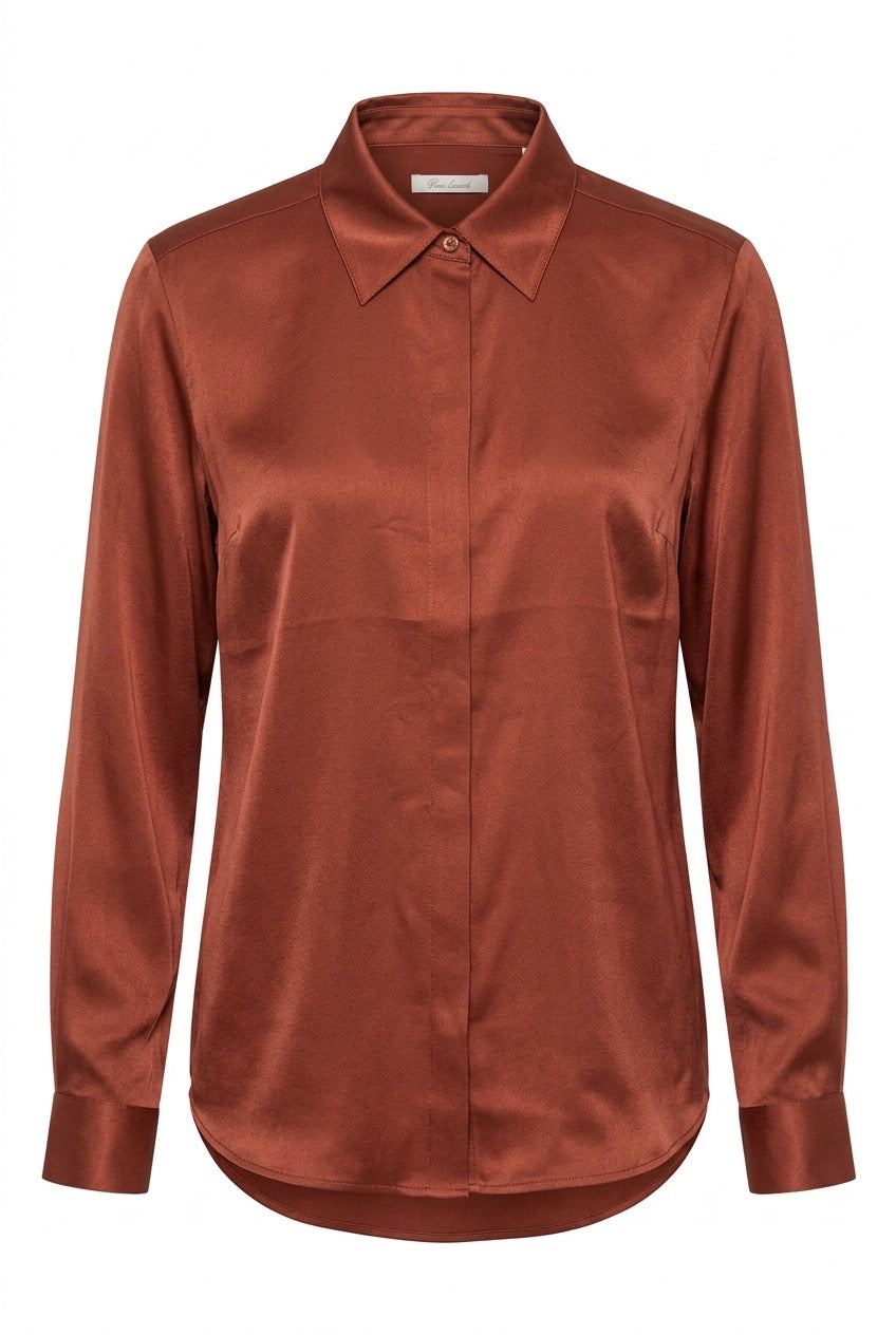 Susan shirt Dark Red