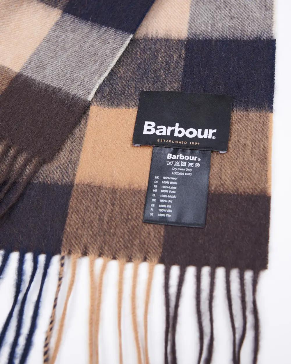 Barbour® Stort Tattersall-skjerf 180 cm - ZhosLaila