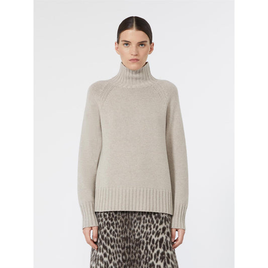 S Max Mara Mantova Kitt-farget