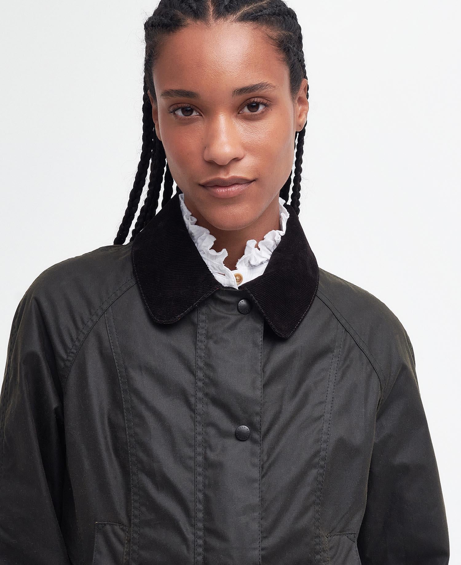 Barbour Beadnell® vokset jakke Oliven - ZhosLaila