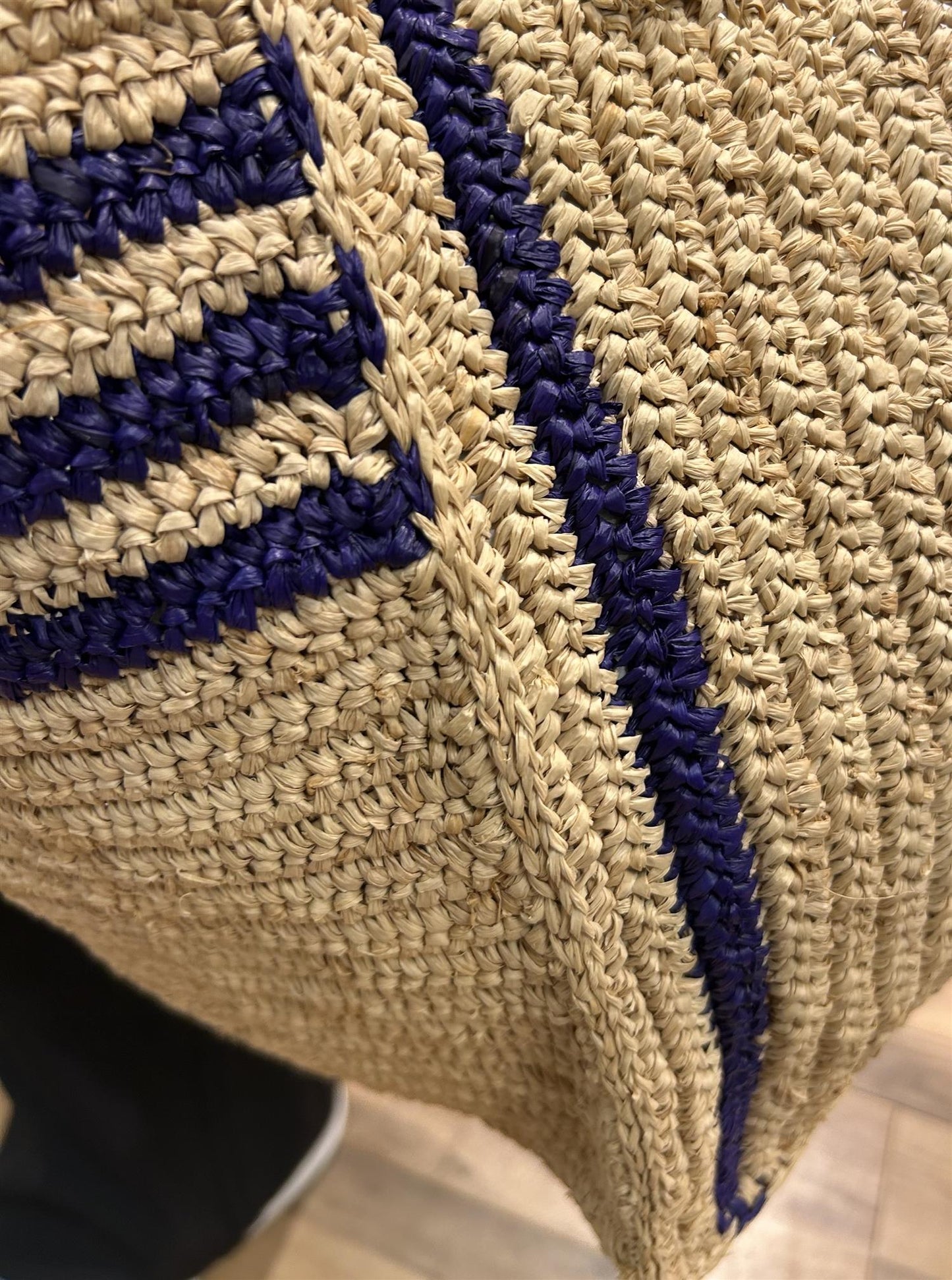 Capri veske Blå striper