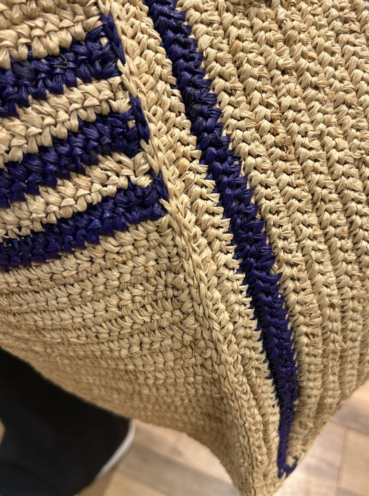 Capri veske Blå striper