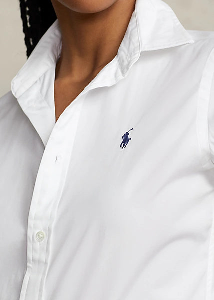 Polo Ralph Lauren Classic Bomullsskjorte Hvit