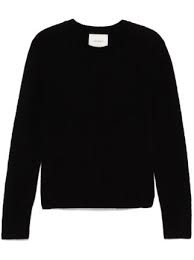 Lisa Yang Mira Cashmere og silke genser Sort