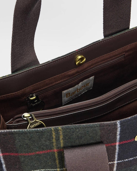 Barbour Trunberry Tartan Tote veske