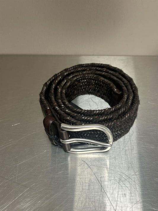 Melange skinnbelte 3,5cm Brun