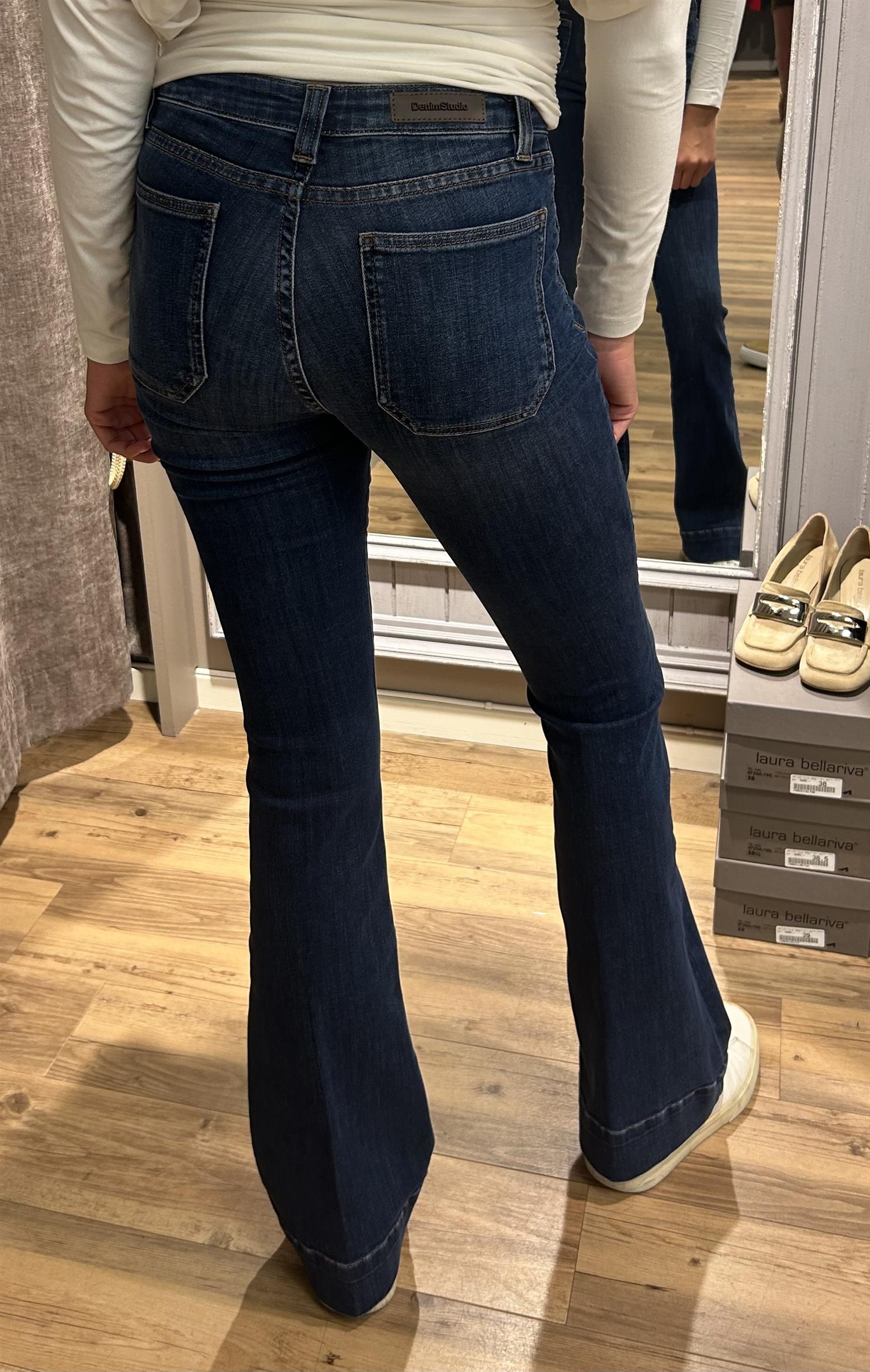 Denim Studio Jim 34 Mørkeblå - ZhosLaila