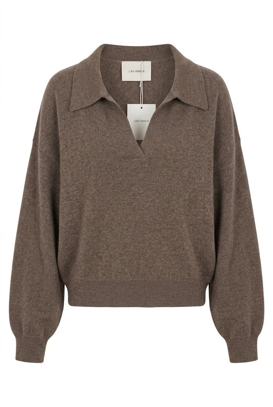 Lisa Yang Katriel Cashmere genser Brun