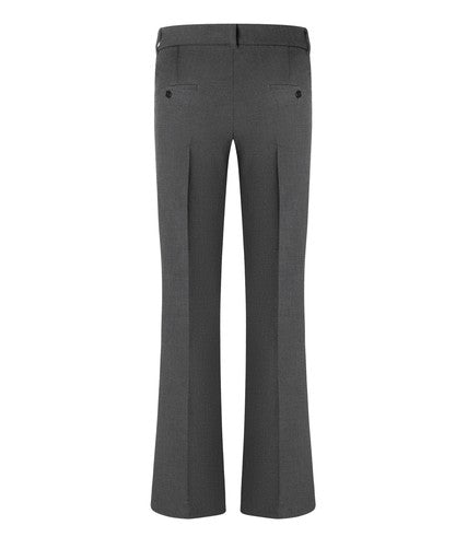 Cambio France sort lett boot-cut pen bukse Sort