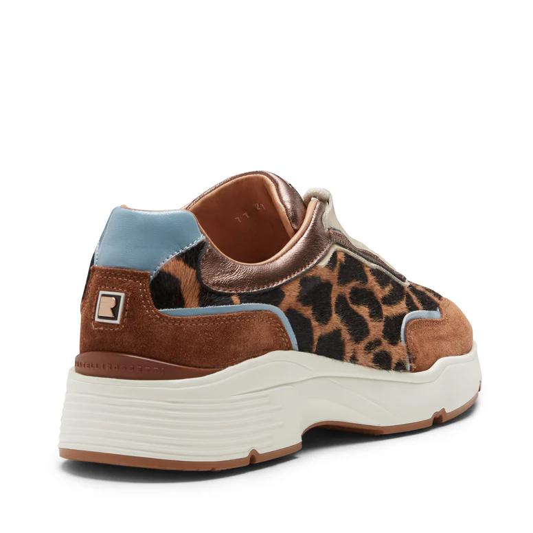 Masai Natur Sneakers i stoff og skinn