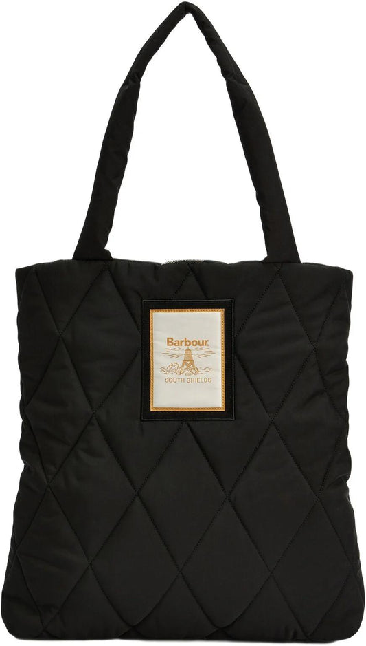 Barbour Mariah quiltet handleveske Sort