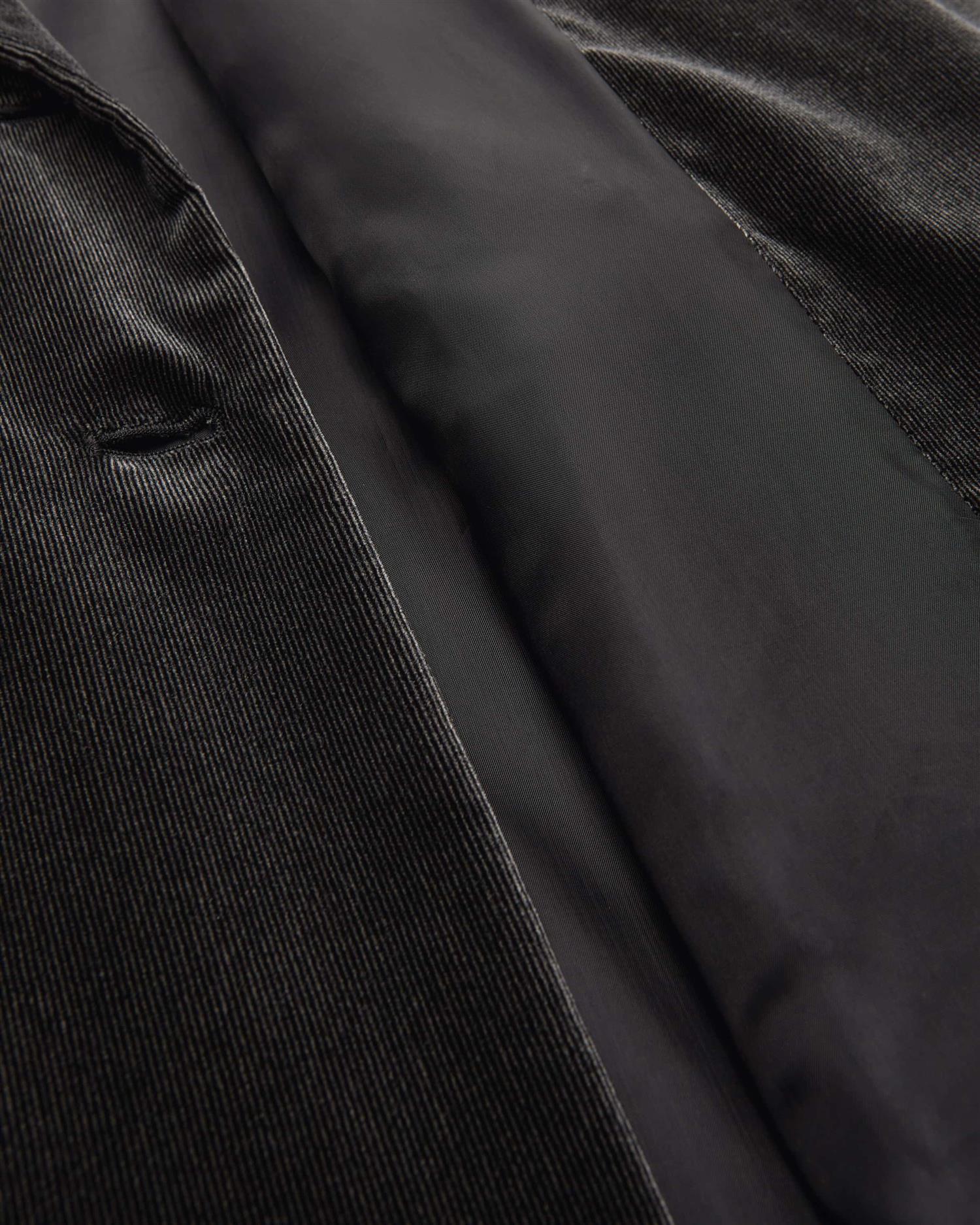 Max Mara Prisca dobbeltspent blazer i bomullsfløyel Gråbrun - ZhosLaila