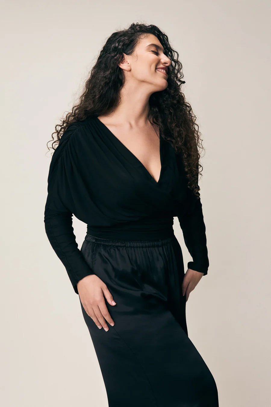 Viveh Salvia topp Sort - ZhosLaila