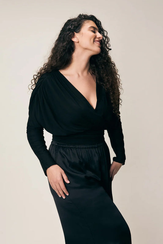 Viveh Salvia topp Sort - ZhosLaila