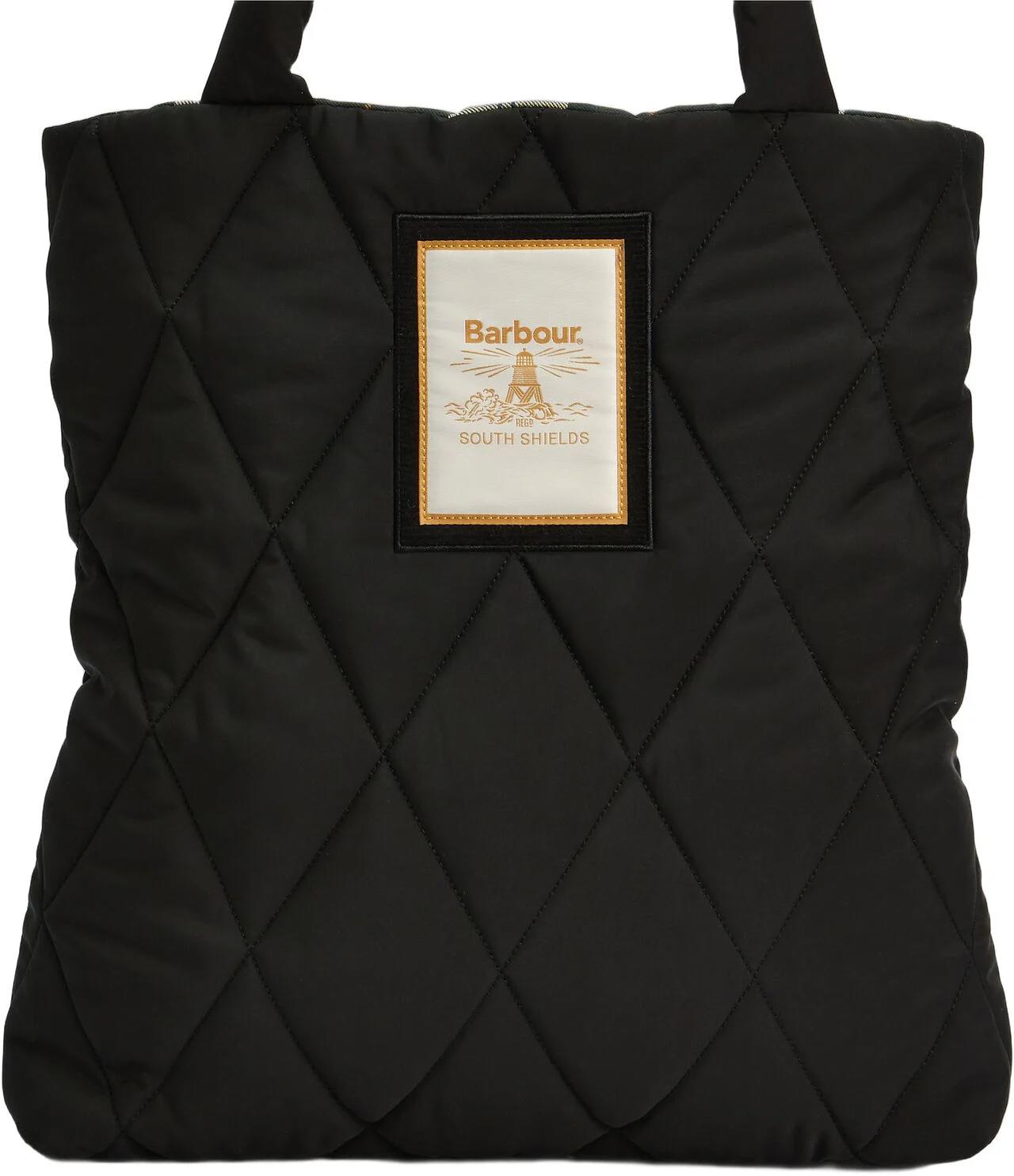 Barbour Mariah quiltet handleveske Sort