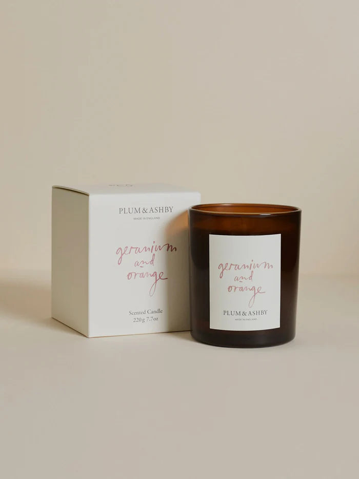 GERANIUM OG ORANSJE DUFTLYS 220g - ZhosLaila
