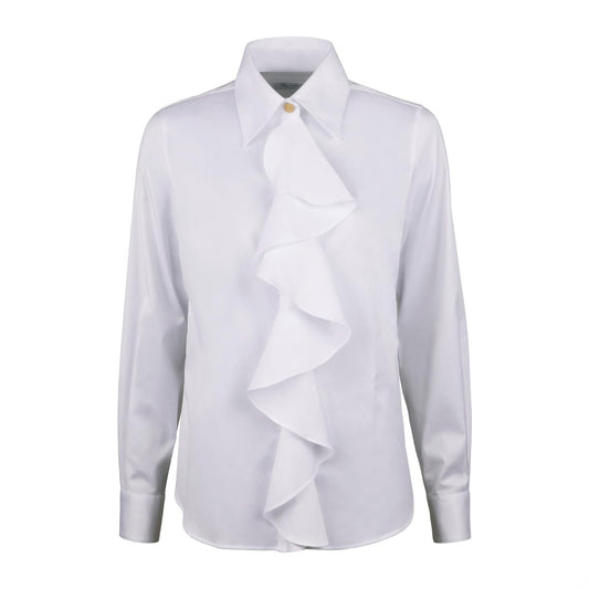Fernanda White Frill - ZhosLaila