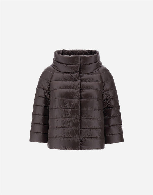 Herno Sofia dunjakke Sjokolade