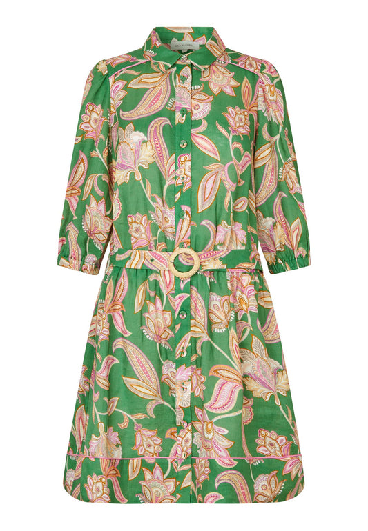 Dea Kudibal Maryda kjole Paisley Grønn