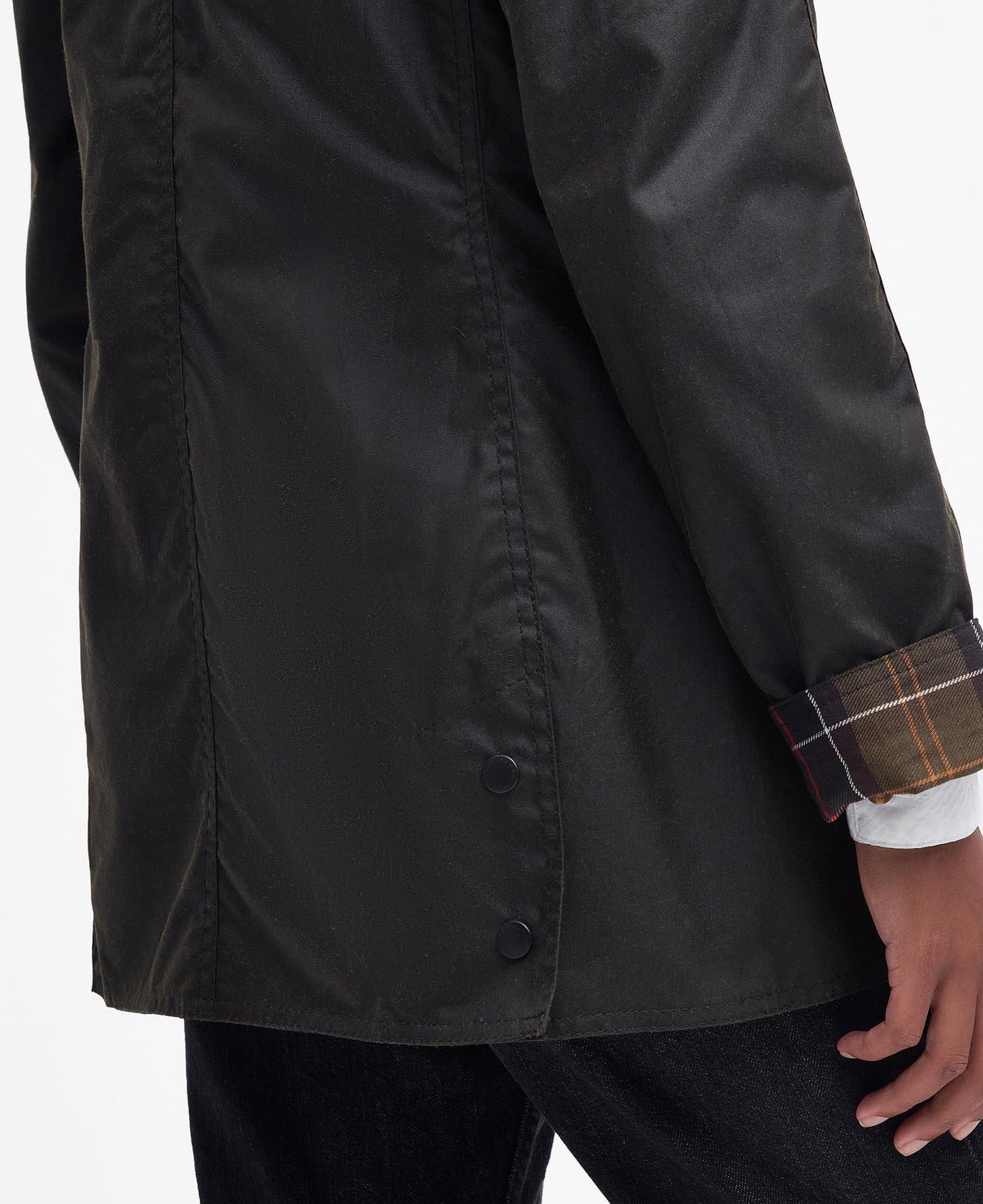 Barbour Beadnell® vokset jakke Oliven - ZhosLaila