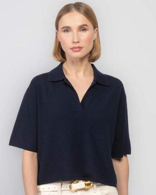 Lisa Yang Neela T-shirt Mørkeblå