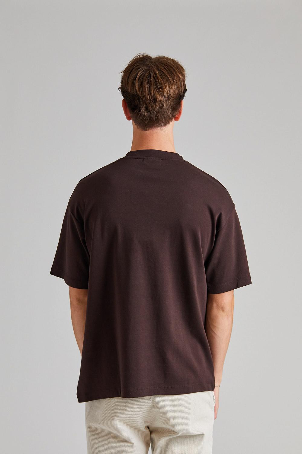 Drôle de Monsieur T-shirt "Not from Paris Madame" Brun - ZhosLaila
