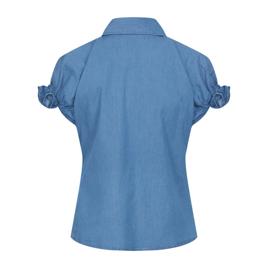 Ema Nou Daria French Placket Blå
