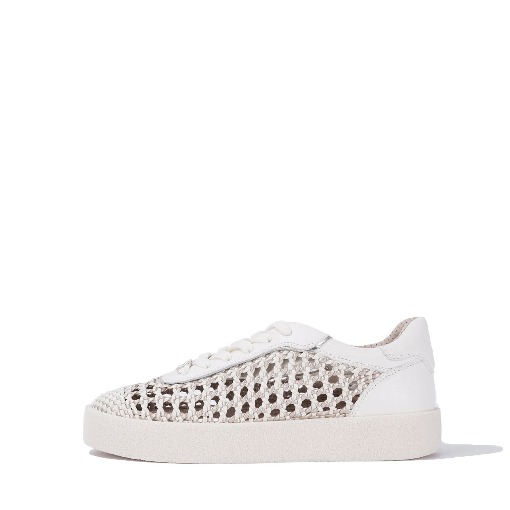 Laura Bellariva Sneakers flettet Hvit & Gull