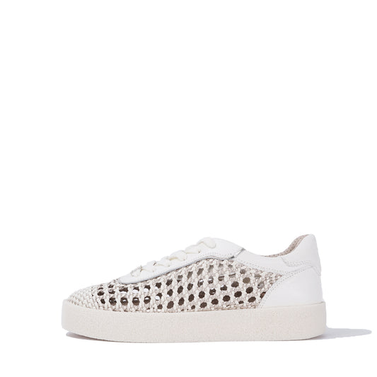 Laura Bellariva Sneakers flettet Hvit & Gull