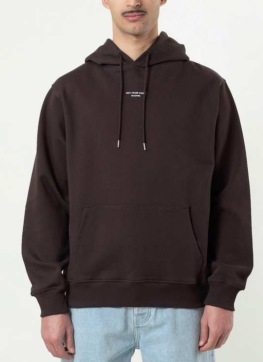 Drôle de Monsieur Le Hoodie Brun - ZhosLaila